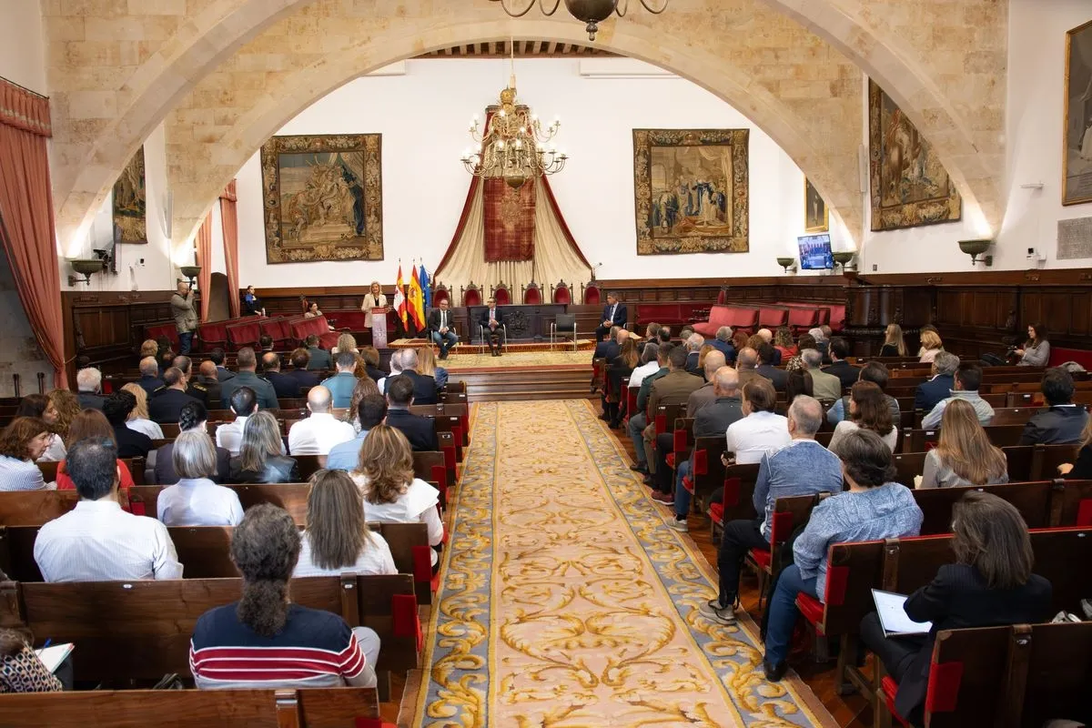 Nueva jornada del proyecto  Ciberseguridad celebrada en el Paraninfo de la Universidad de Salamanca