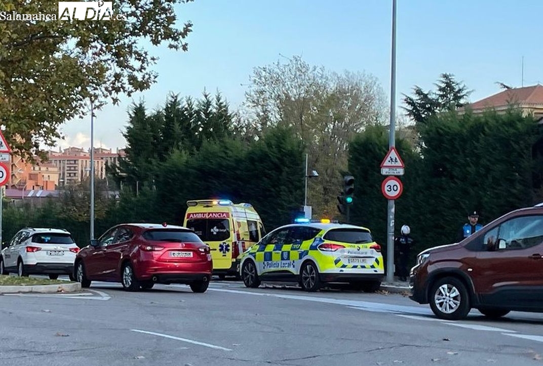 Colisión en la Aldehuela: un herido de 49 años atendido