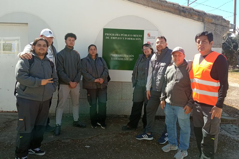 Terradillos: plan de empleo con formación en albañilería