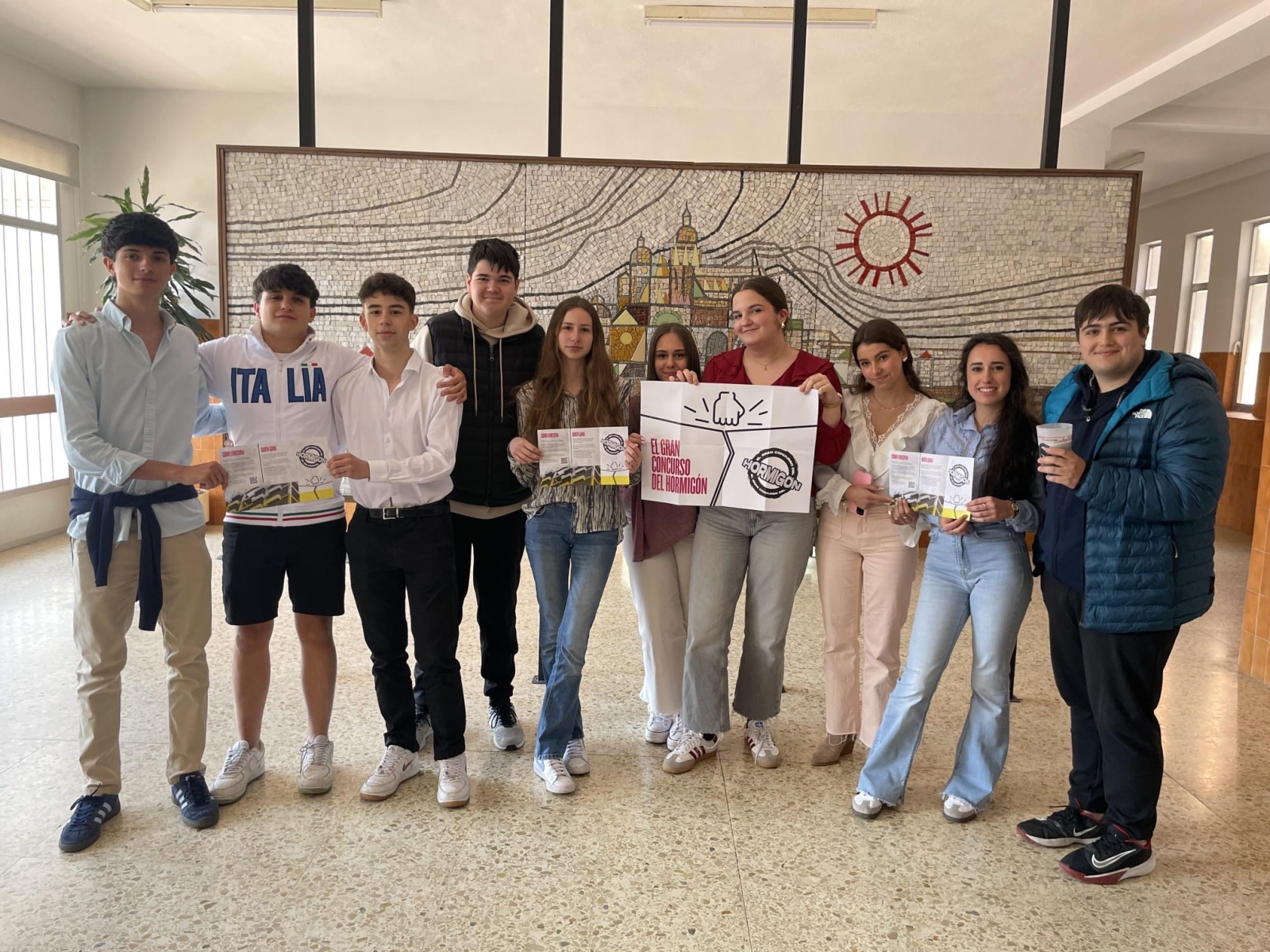 El Colegio Santísima Trinidad de Salamanca, cuarto de España en el Gran Concurso del Hormigón