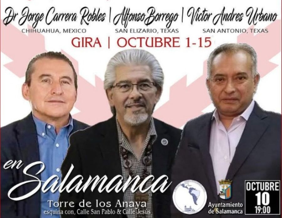 Conferencia Hablando con España en Salamanca en octubre