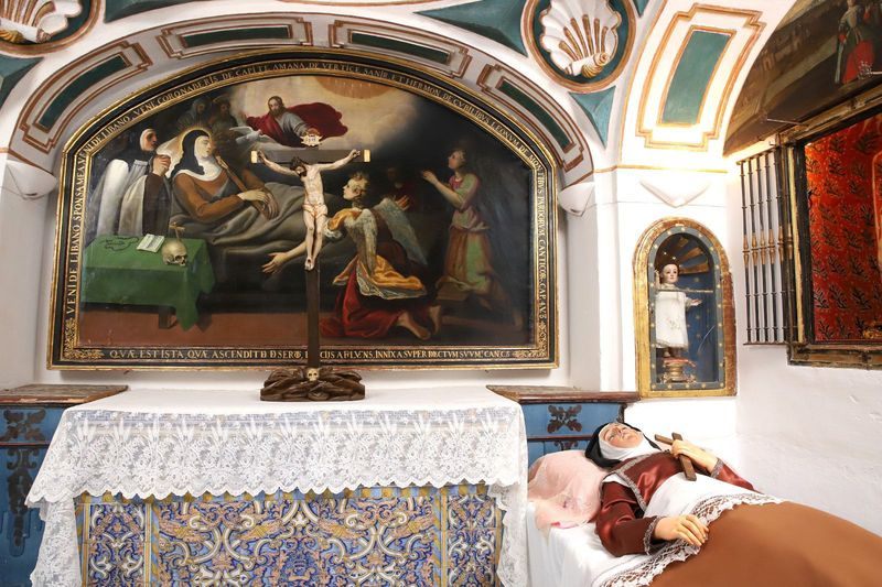 Cristo de Santa Teresa en Alba de Tormes ya restaurado