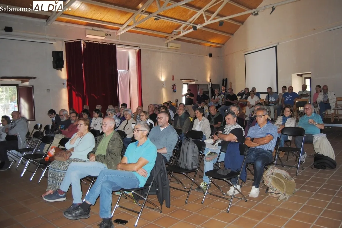 La jornada estaba organizada por el Ayuntamiento de Monleras y contó con una buena afluencia de público e intervenciones estremecedoras  