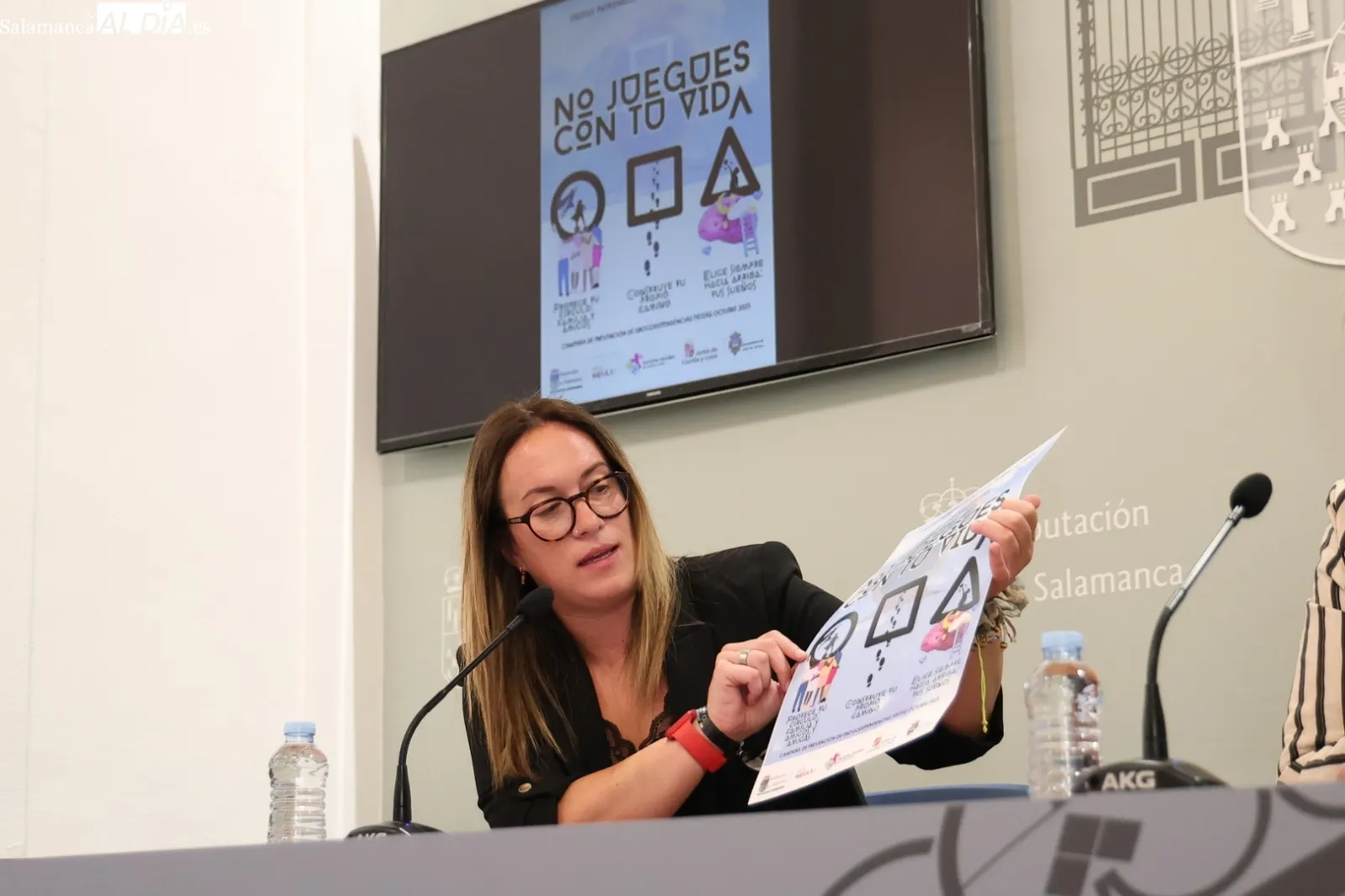 Presentación de la campaña 'Sube de nivel, no de riesgo' | Fotos: David Sañudo