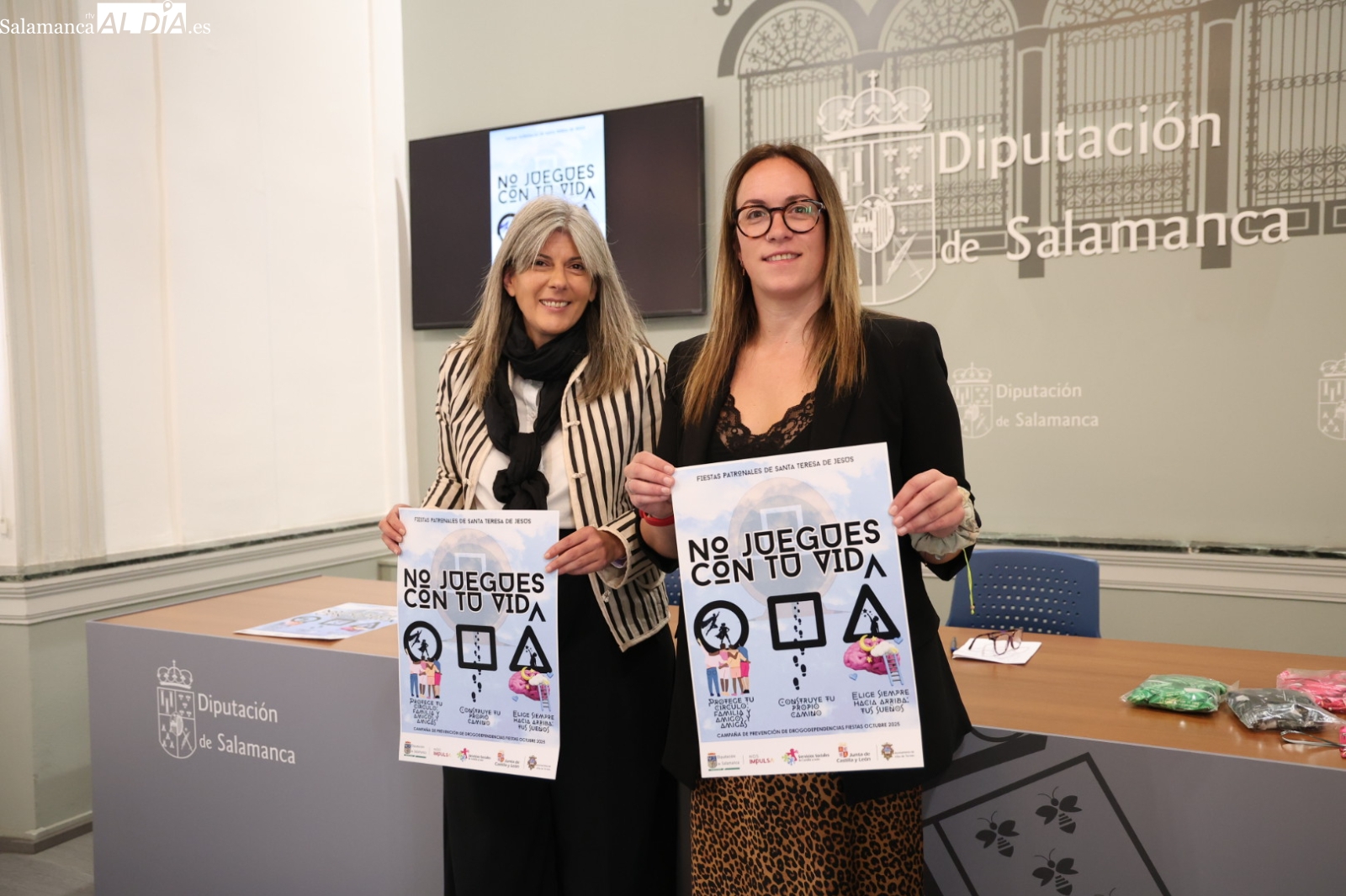 Campaña en Alba de Tormes contra las adicciones en fiestas