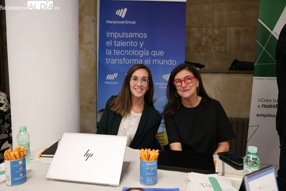 Feria de Empleo de Salamanca en la Cámara de Comercio. Foto de David Sañudo