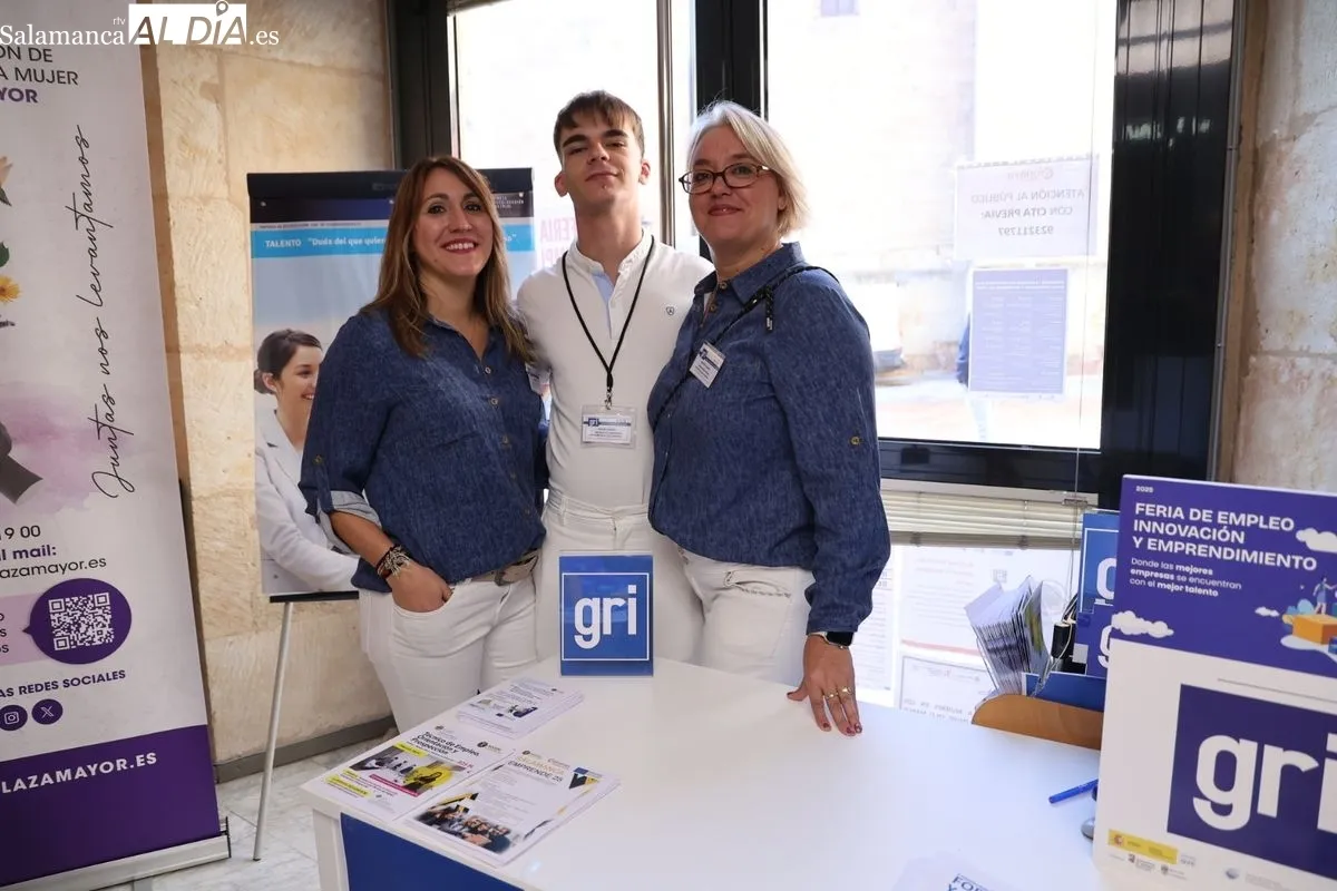 Feria de Empleo de Salamanca en la Cámara de Comercio. Foto de David Sañudo