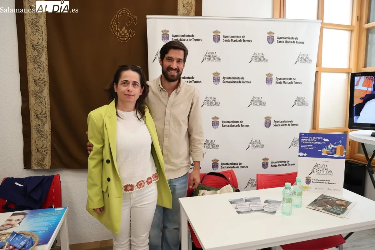 Feria de Empleo de Salamanca en la Cámara de Comercio. Foto de David Sañudo