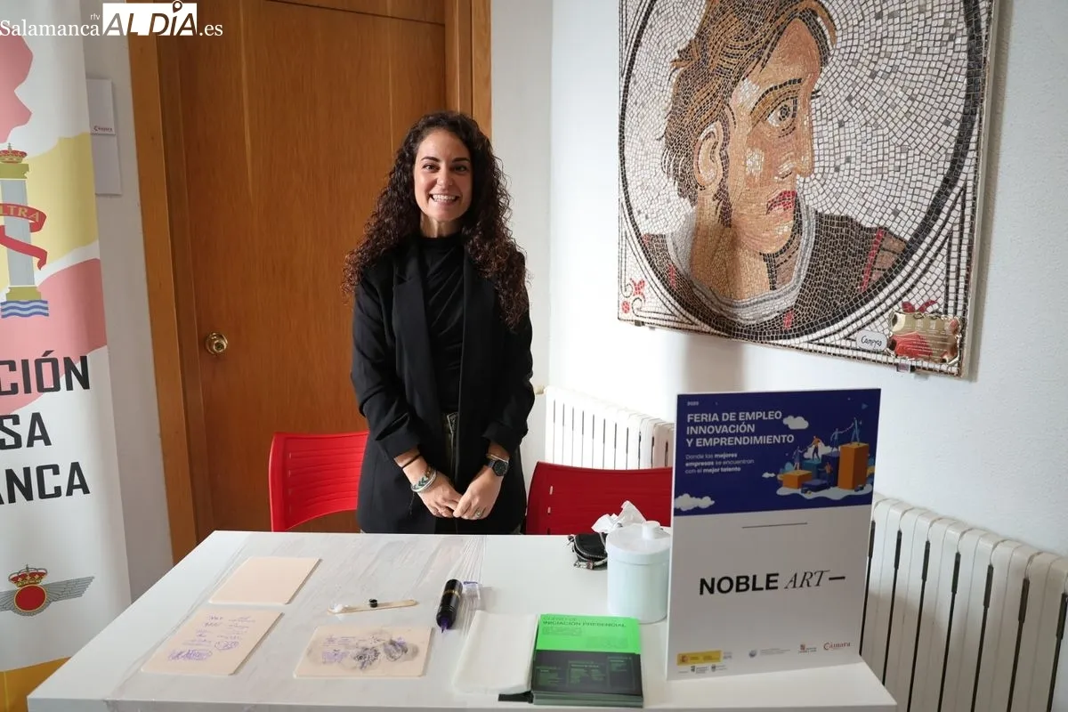 Feria de Empleo de Salamanca en la Cámara de Comercio. Foto de David Sañudo