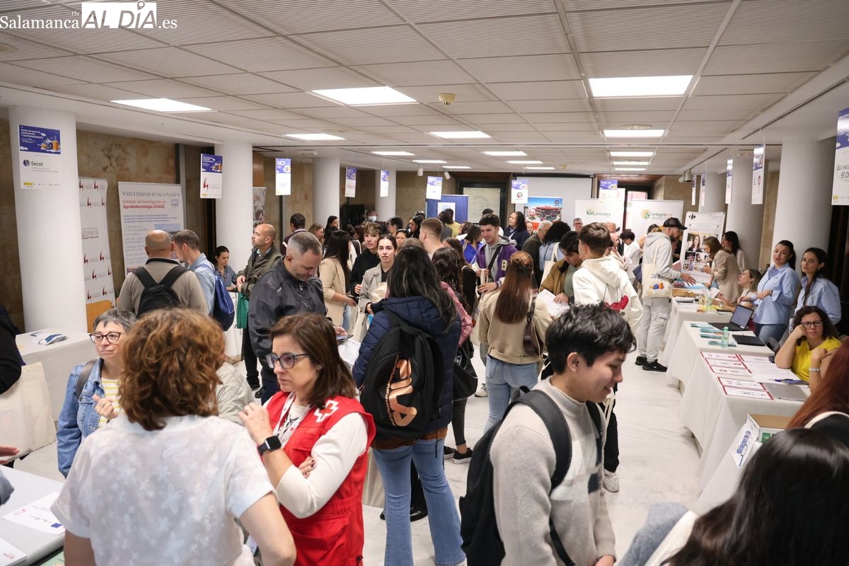 Feria de Empleo Salamanca: más de 70 empresas ofrecen trabajo