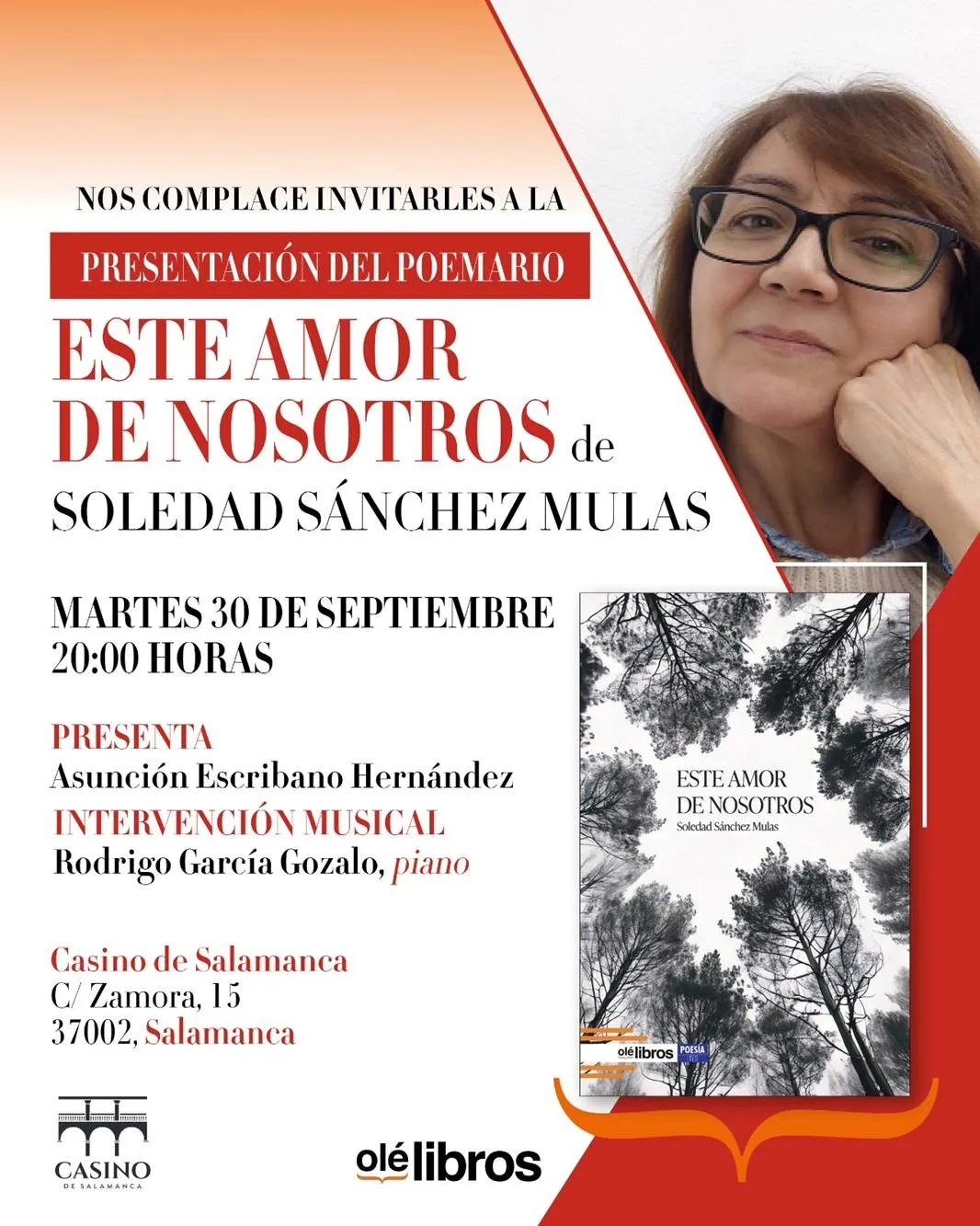 Foto 9 - El Casino de Salamanca presenta su completa agenda cultural para octubre con poes&iacute;a, m&uacute;sica y exposiciones
