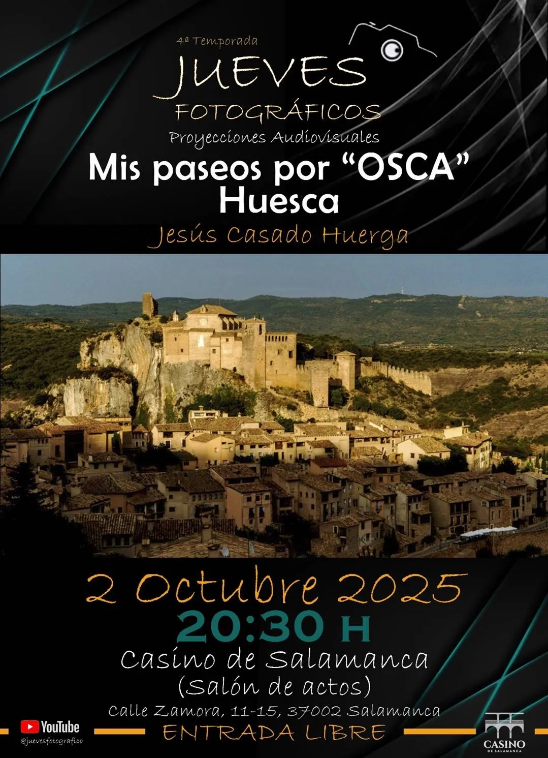 Foto 4 - El Casino de Salamanca presenta su completa agenda cultural para octubre con poes&iacute;a, m&uacute;sica y exposiciones