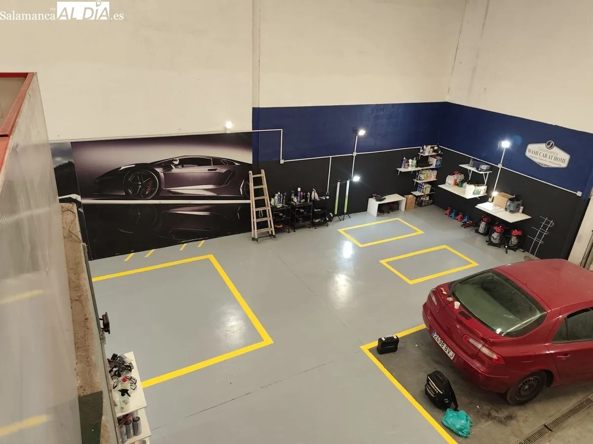 Instalaciones de Julián Wash Car en el Polígono de los Villares