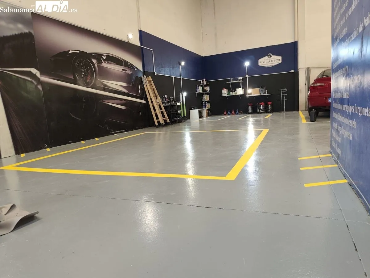 Instalaciones de Julián Wash Car en el Polígono de los Villares