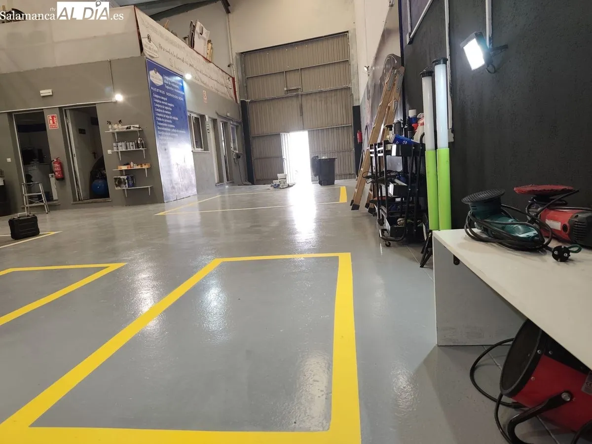 Instalaciones de Julián Wash Car en el Polígono de los Villares