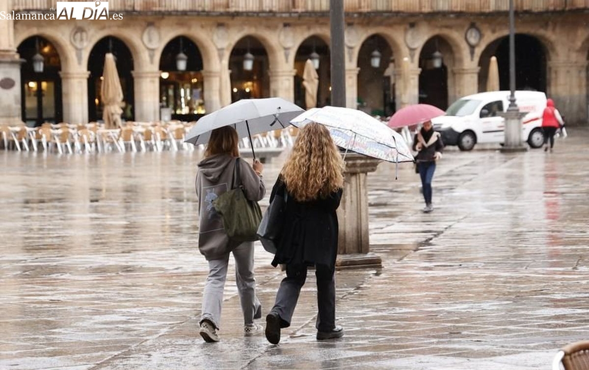 Aviso amarillo por lluvias en Salamanca: previsión para Halloween
