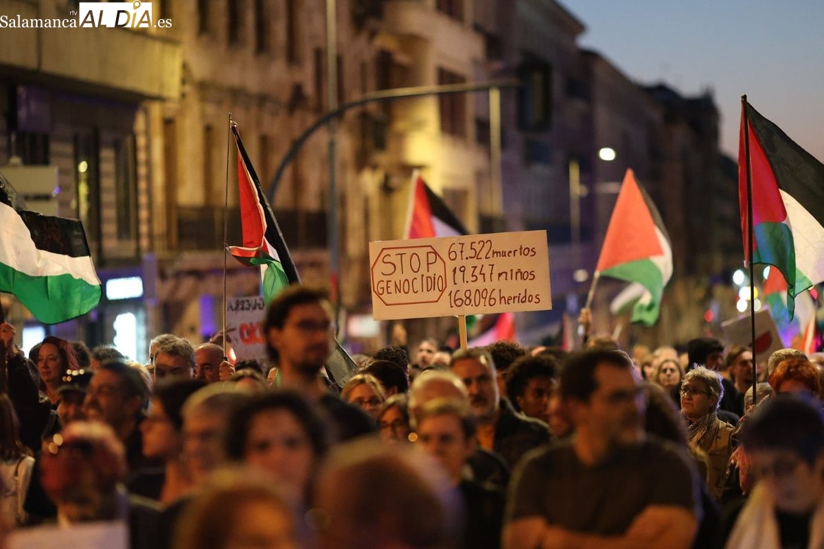 Huelga por Palestina en Salamanca: horarios y recorridos