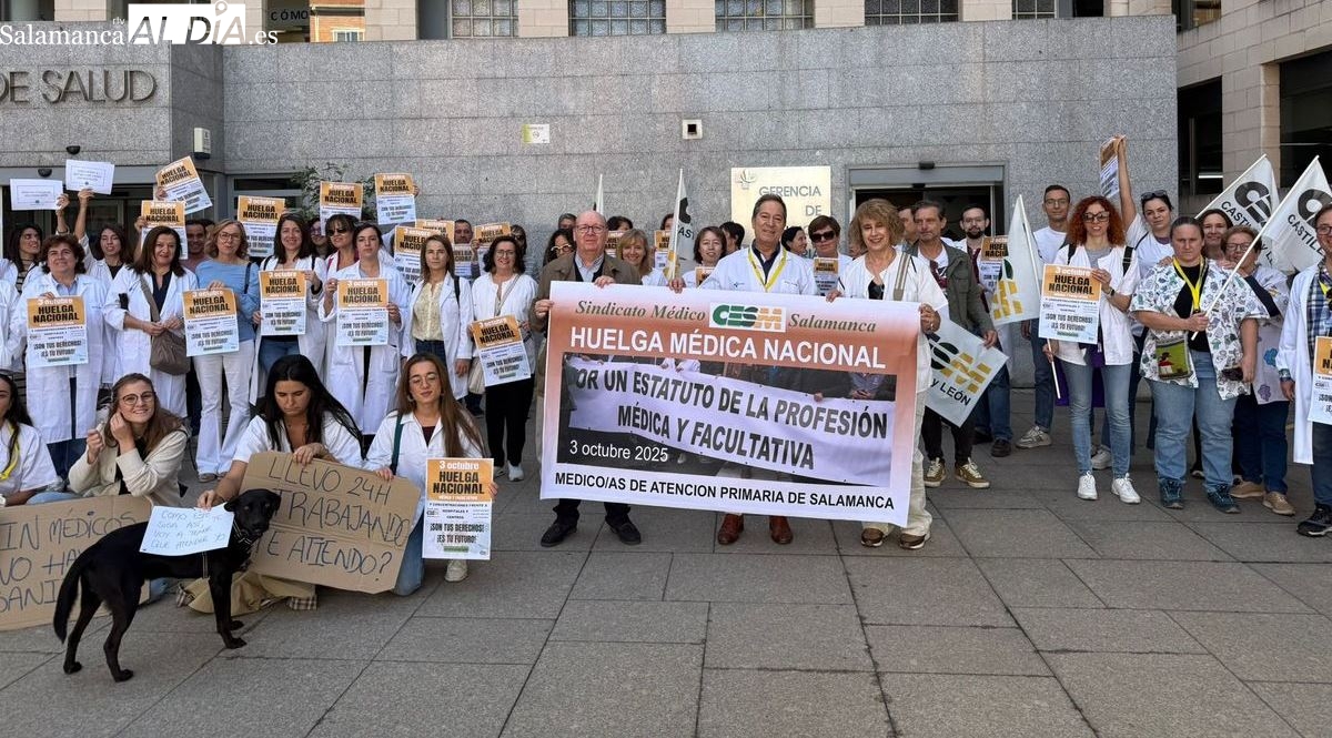 Huelga de médicos en Castilla y León: el 36% secunda el paro