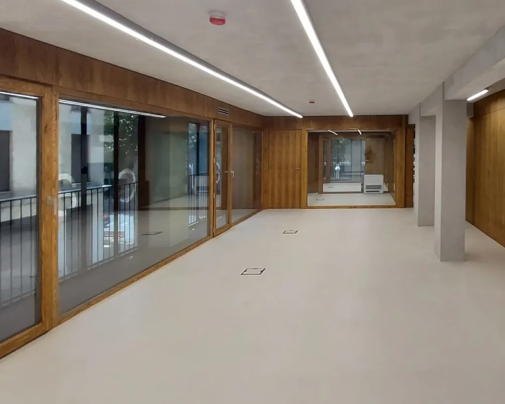 Uno de los espacios renovados de la sede del Colegio de Arquitectos en Salamanca. Foto Colegio de Arquitectos en Salamanca