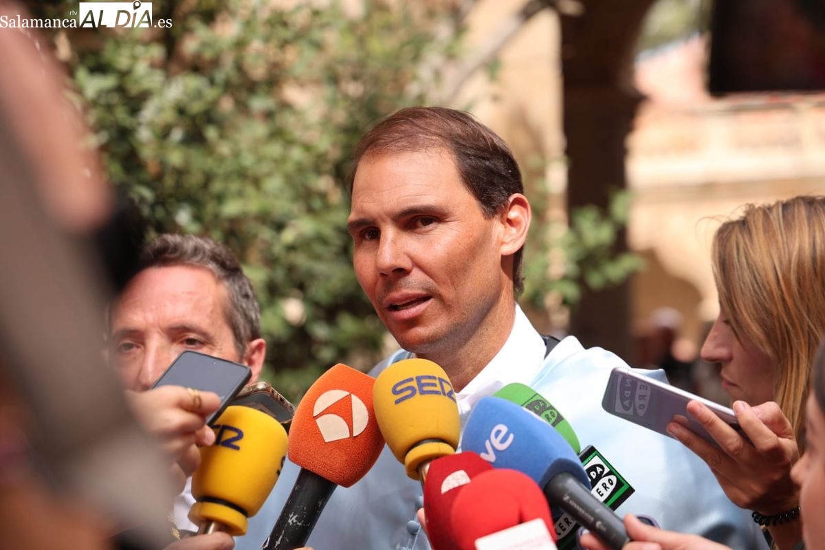 Rafa Nadal, doctor honoris causa por la Universidad de Salamanca