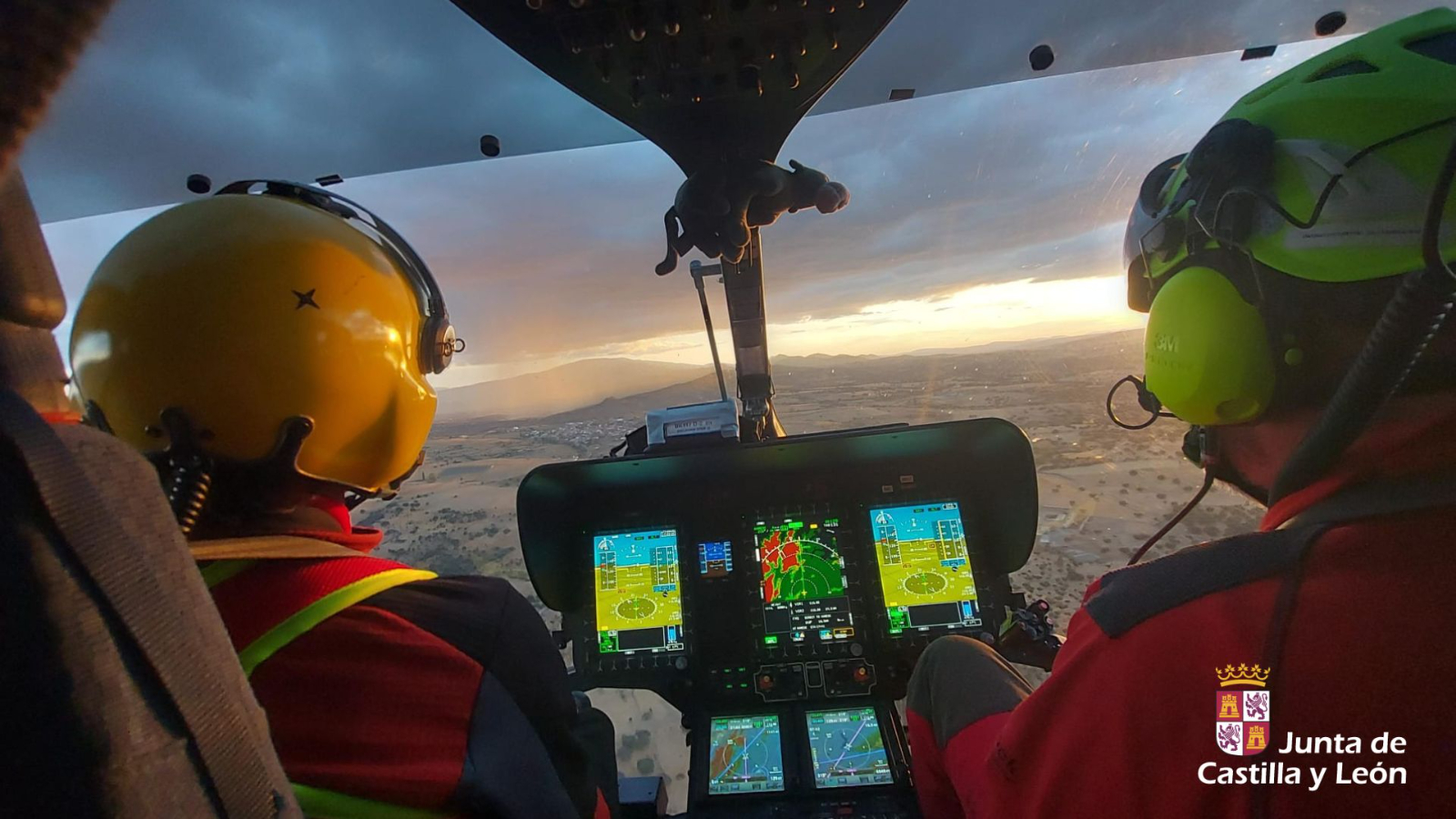 Rescate en Candelario: un joven de 19 años, en helicóptero