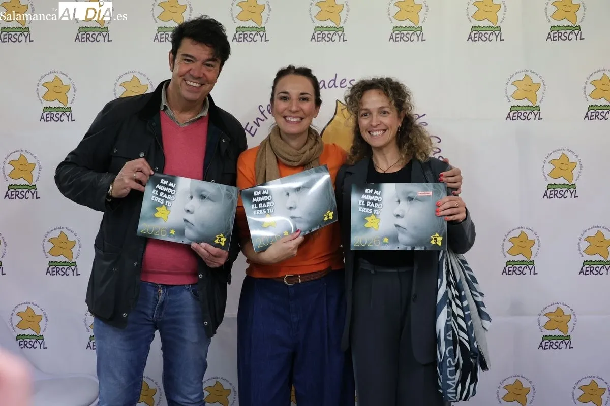 Presentacióndel nuevo calendario solidario de AERSCYL en Salamanca | FOTOS: David Sañudo 