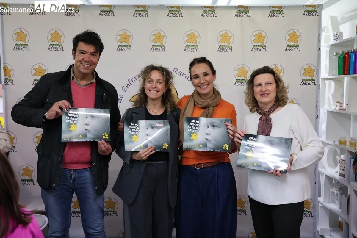 Presentacióndel nuevo calendario solidario de AERSCYL en Salamanca | FOTOS: David Sañudo 