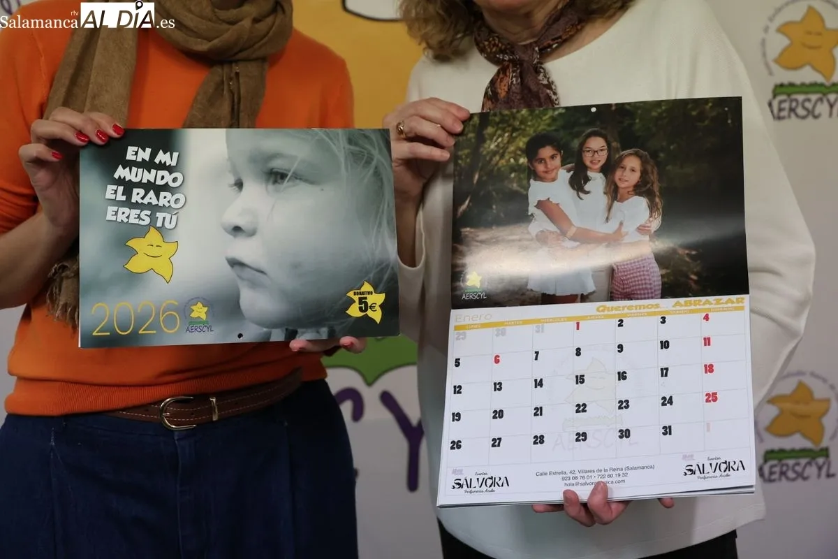 Presentacióndel nuevo calendario solidario de AERSCYL en Salamanca | FOTOS: David Sañudo 