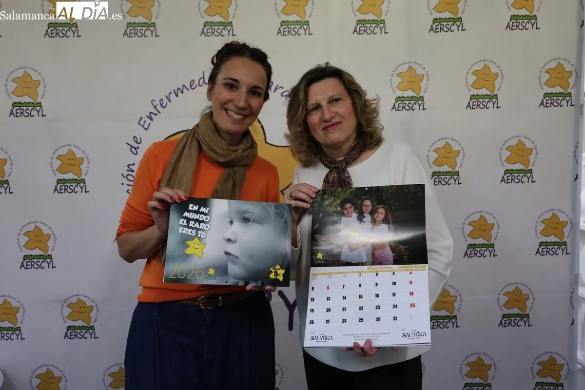 Presentacióndel nuevo calendario solidario de AERSCYL en Salamanca | FOTOS: David Sañudo 