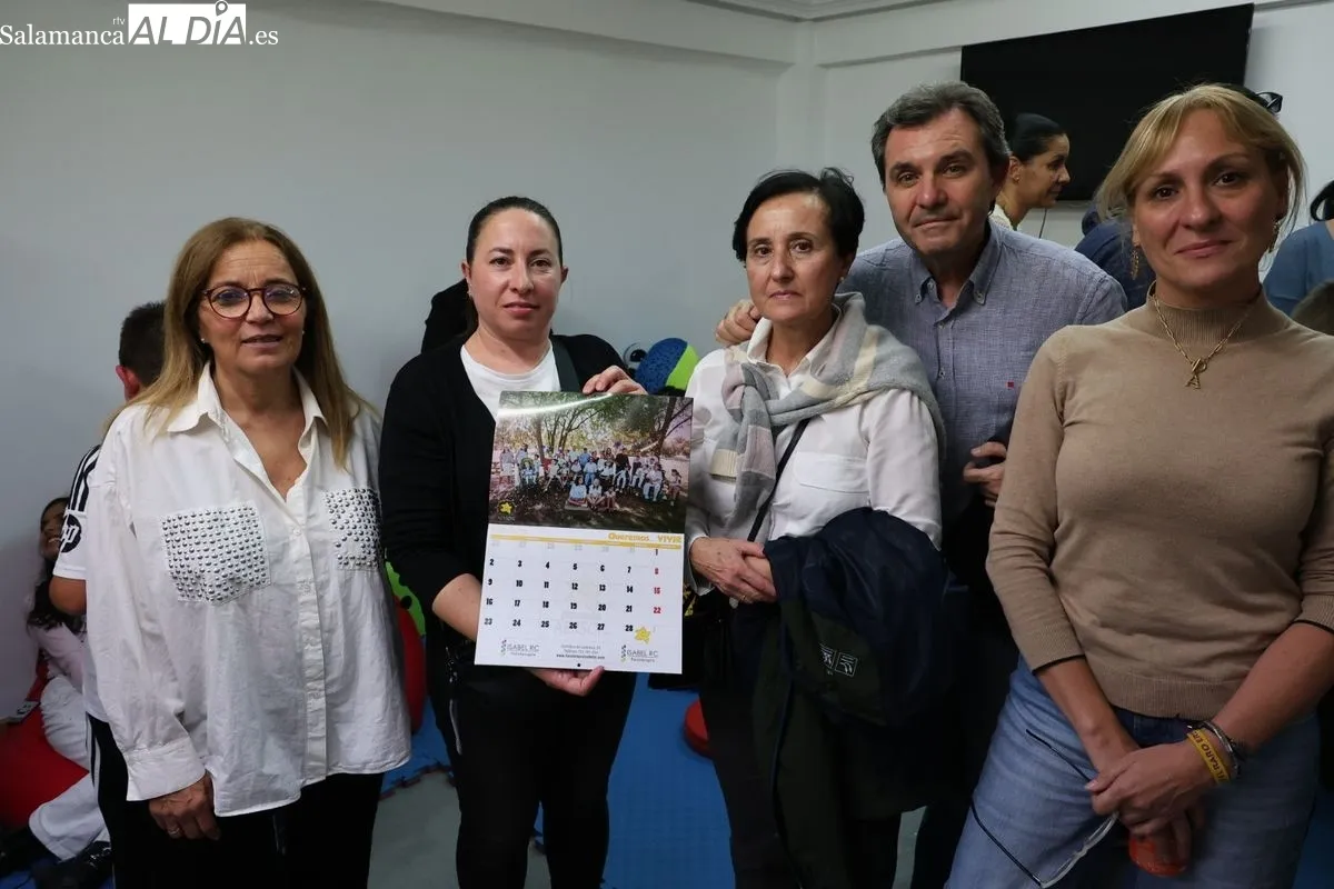 Presentacióndel nuevo calendario solidario de AERSCYL en Salamanca | FOTOS: David Sañudo 