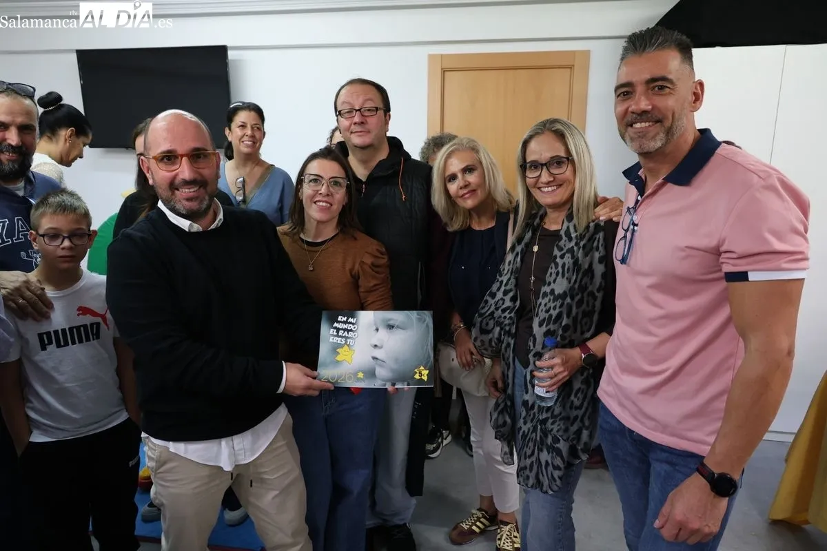 Presentacióndel nuevo calendario solidario de AERSCYL en Salamanca | FOTOS: David Sañudo 