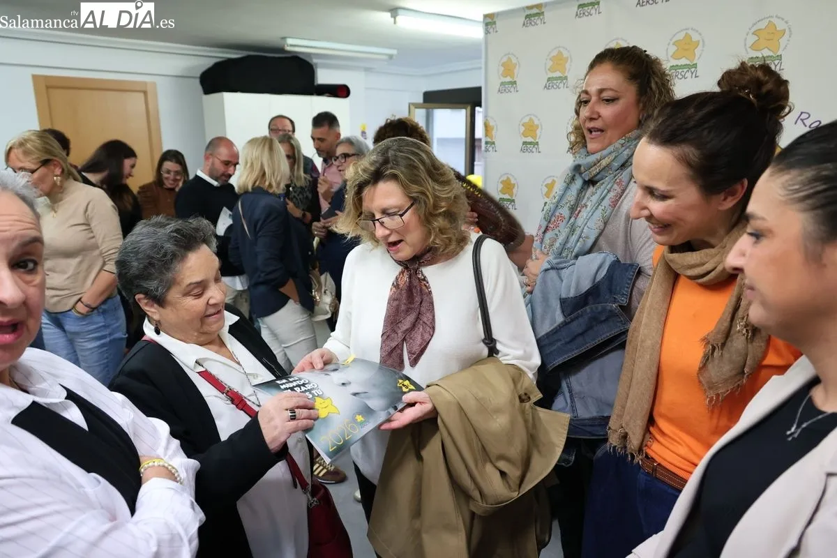 Presentacióndel nuevo calendario solidario de AERSCYL en Salamanca | FOTOS: David Sañudo 