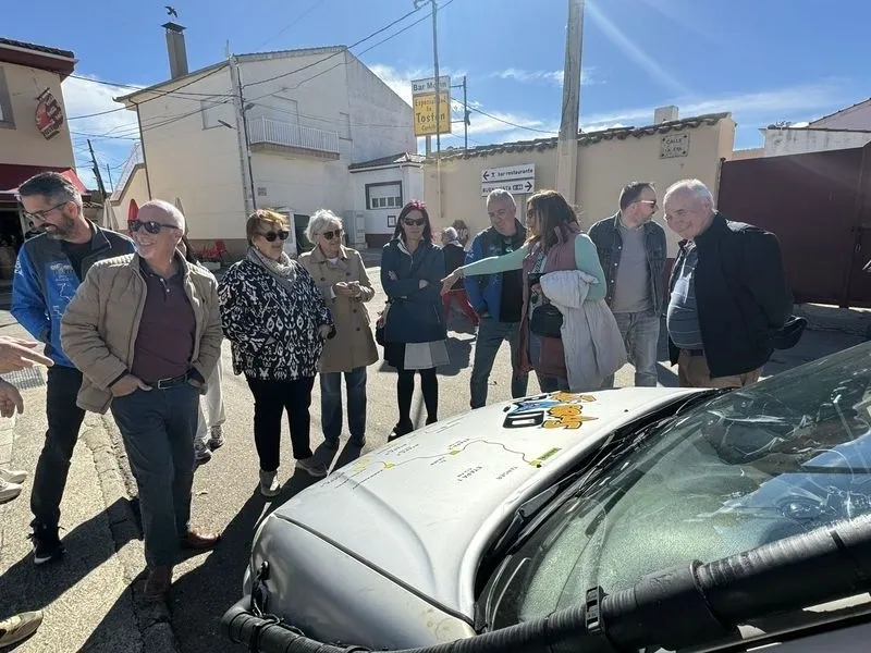 Foto 2 - De Sieteiglesias al desierto: la aventura solidaria de dos amigos en el Chatarras Raid