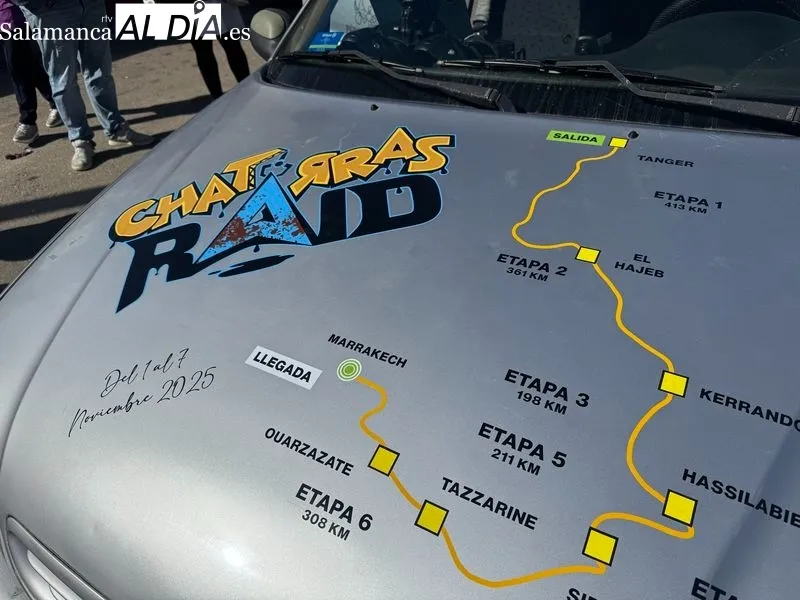Foto 9 - De Sieteiglesias al desierto: la aventura solidaria de dos amigos en el Chatarras Raid