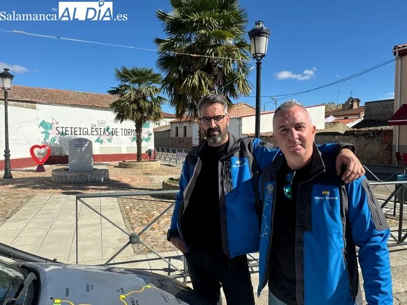 Foto 5 - De Sieteiglesias al desierto: la aventura solidaria de dos amigos en el Chatarras Raid