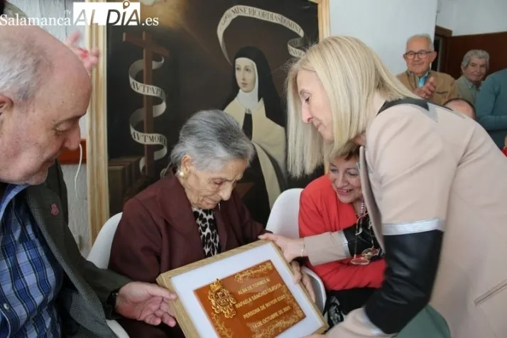 Rafaela S&aacute;nchez, el rostro de casi un siglo de historia y bondad en Alba de Tormes | Imagen 2