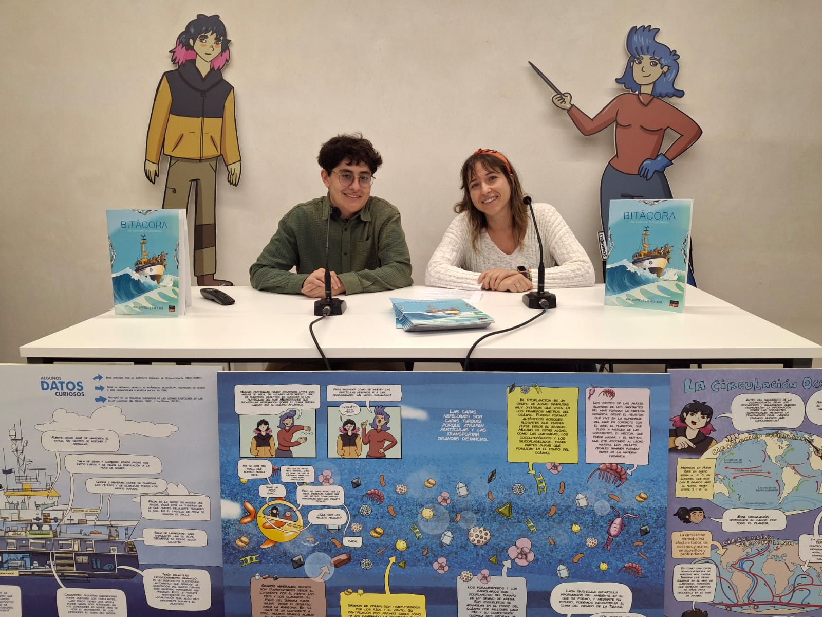 El IRNASA-CSIC presenta en Salamanca el cómic Bitácora