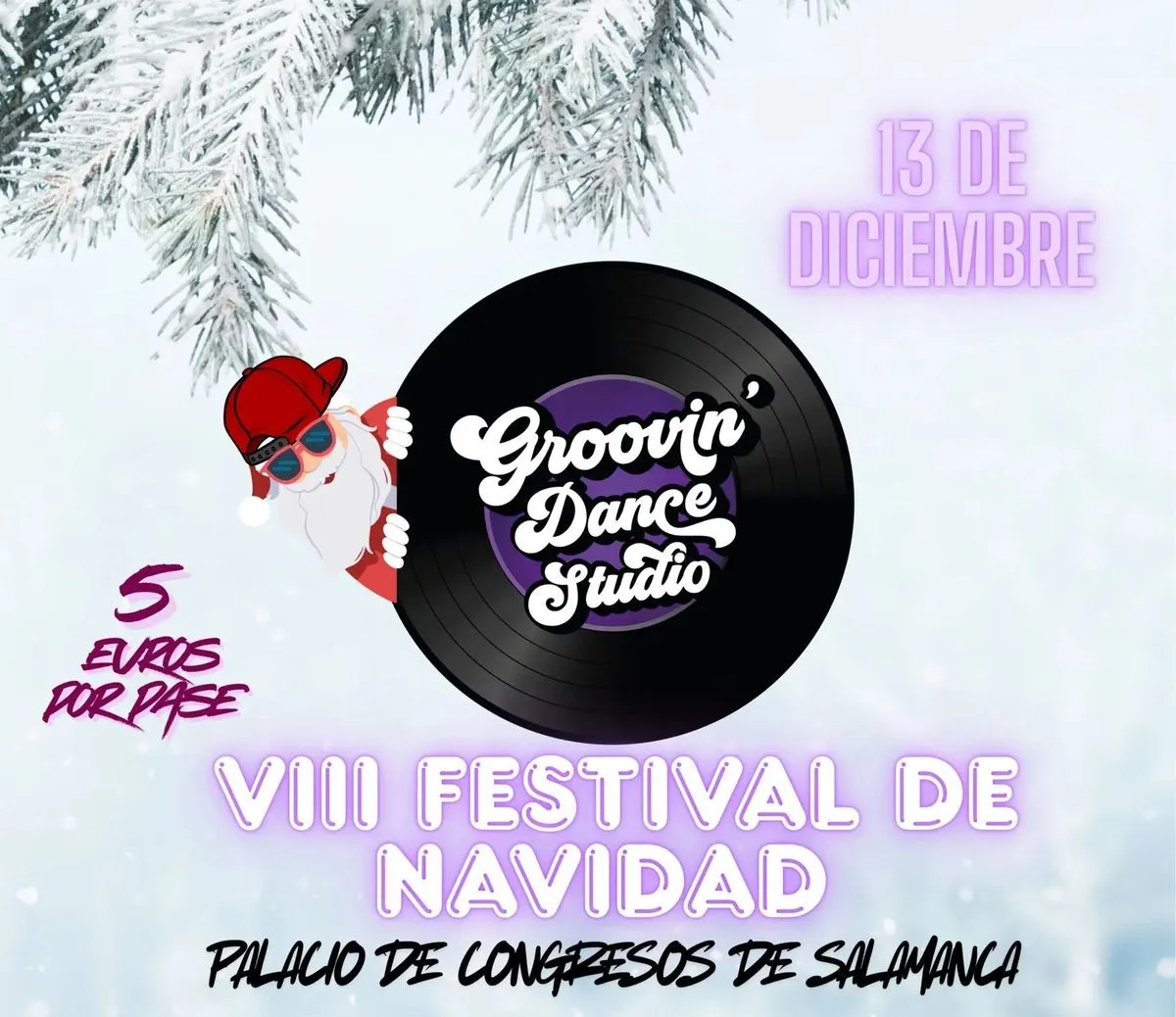Sábado 13 de diciembre: 8° Festival de Navidad Groovin Dance Studio