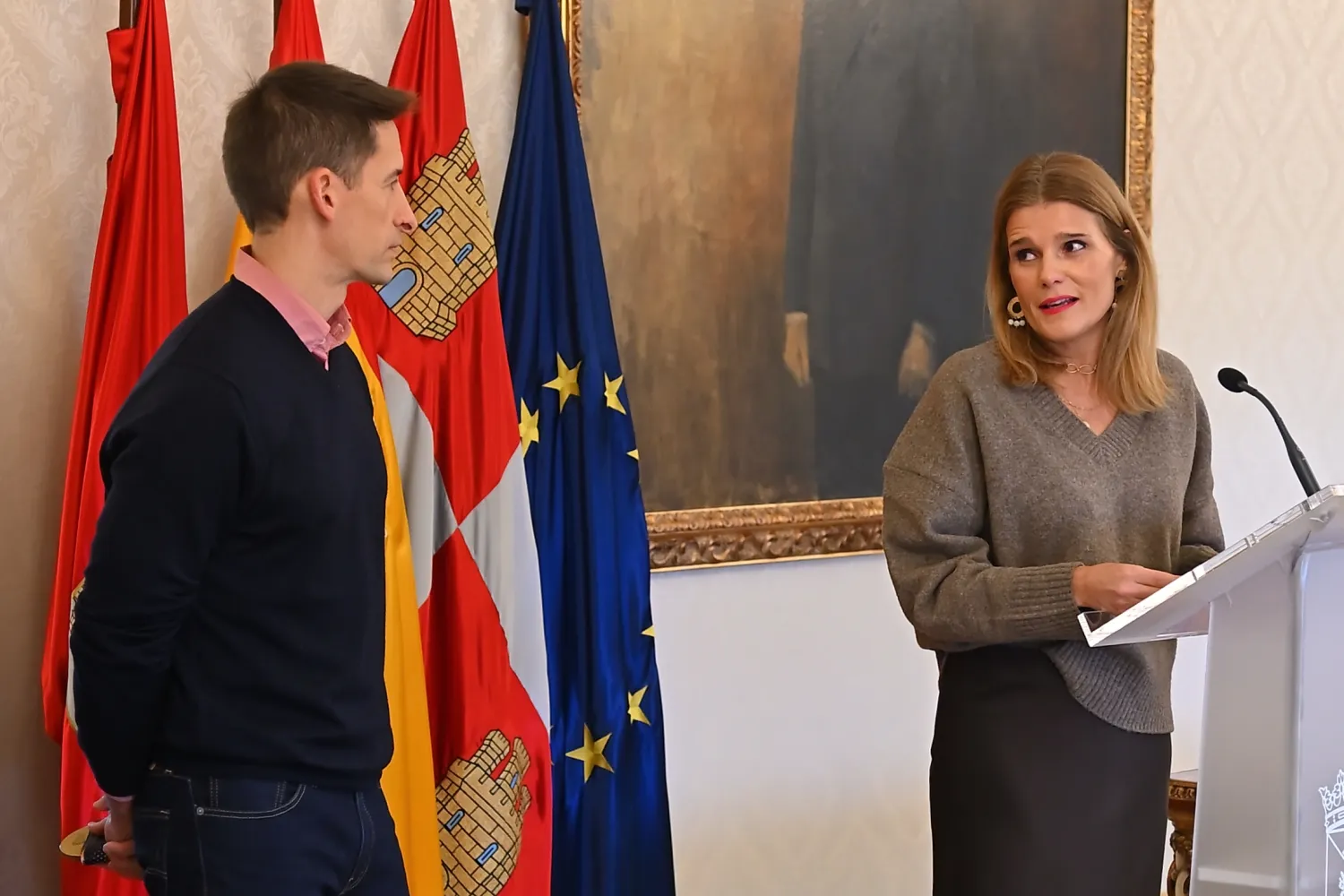 Homenaje a Alberto Miranda en el Ayuntamiento de Salamanca