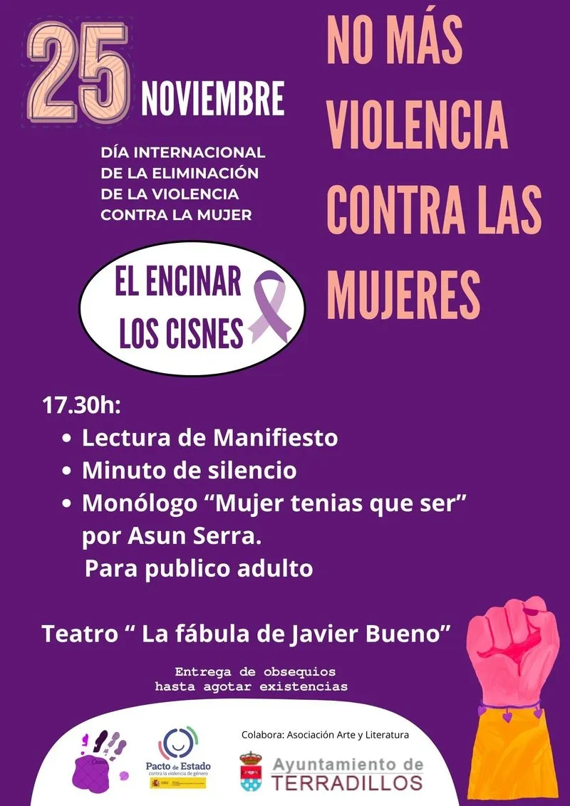 Foto 3 - Terradillos se moviliza contra la violencia de g&eacute;nero con cinco d&iacute;as de actos para todos