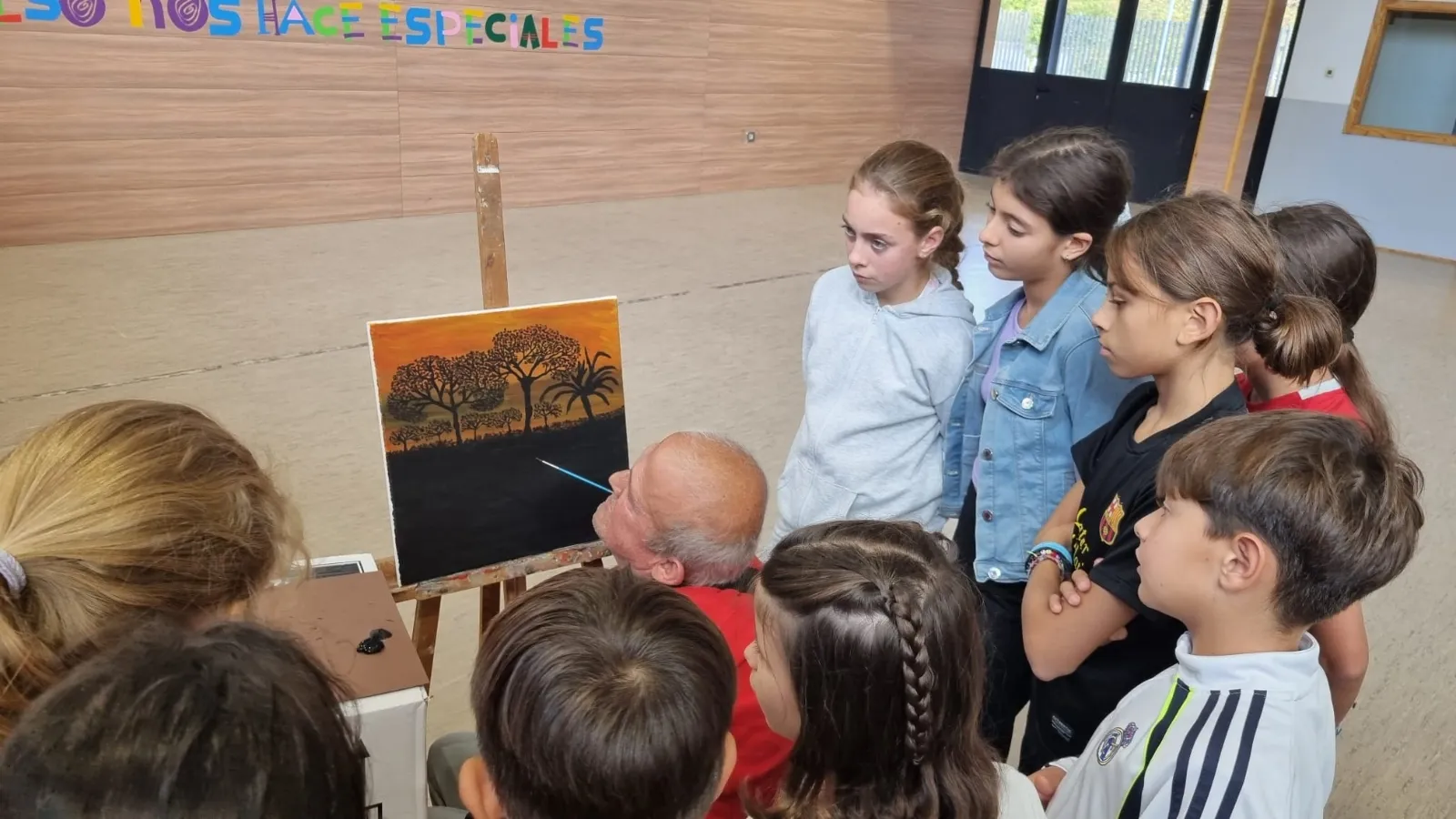 El arte rompe barreras en Carbajosa: escolares y asociaciones se unen por la inclusión