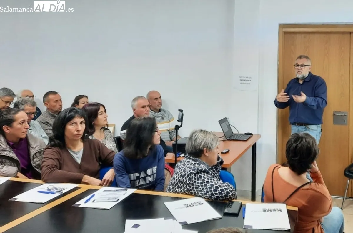 Esta actividad es fruto del convenio entre Ayuntamiento de Vitigudino y CEOE CEPYME