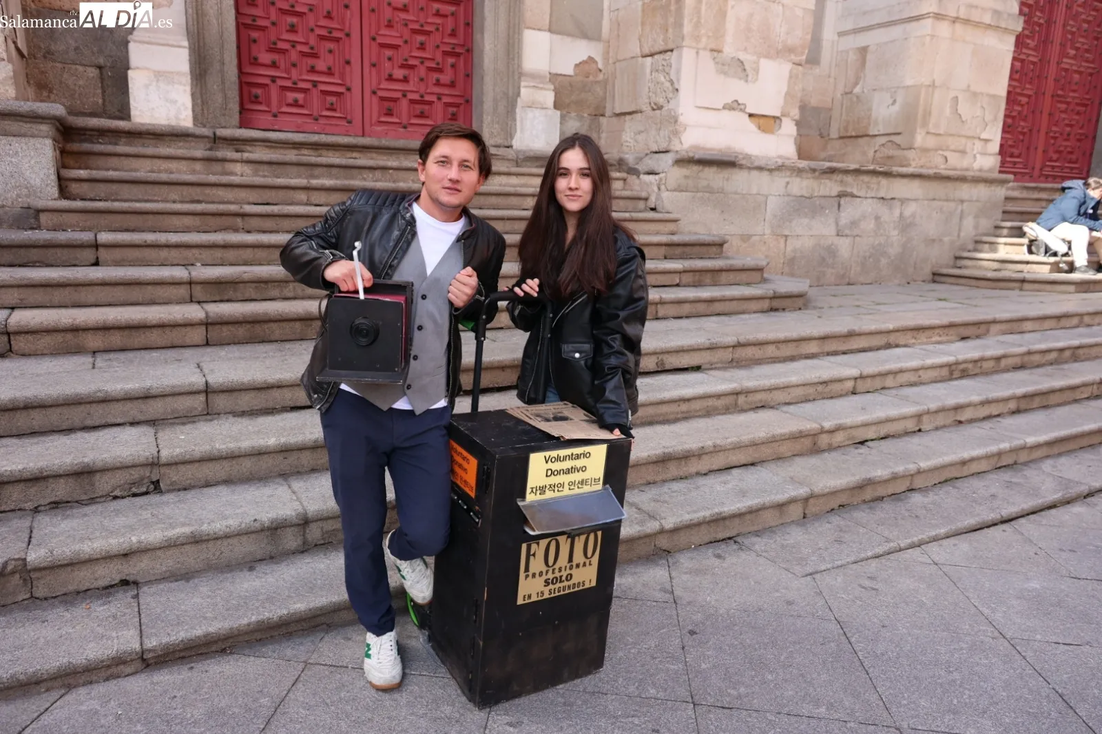 Ambiente el domingo en el centro de Salamanca | Fotos: David Sañudo