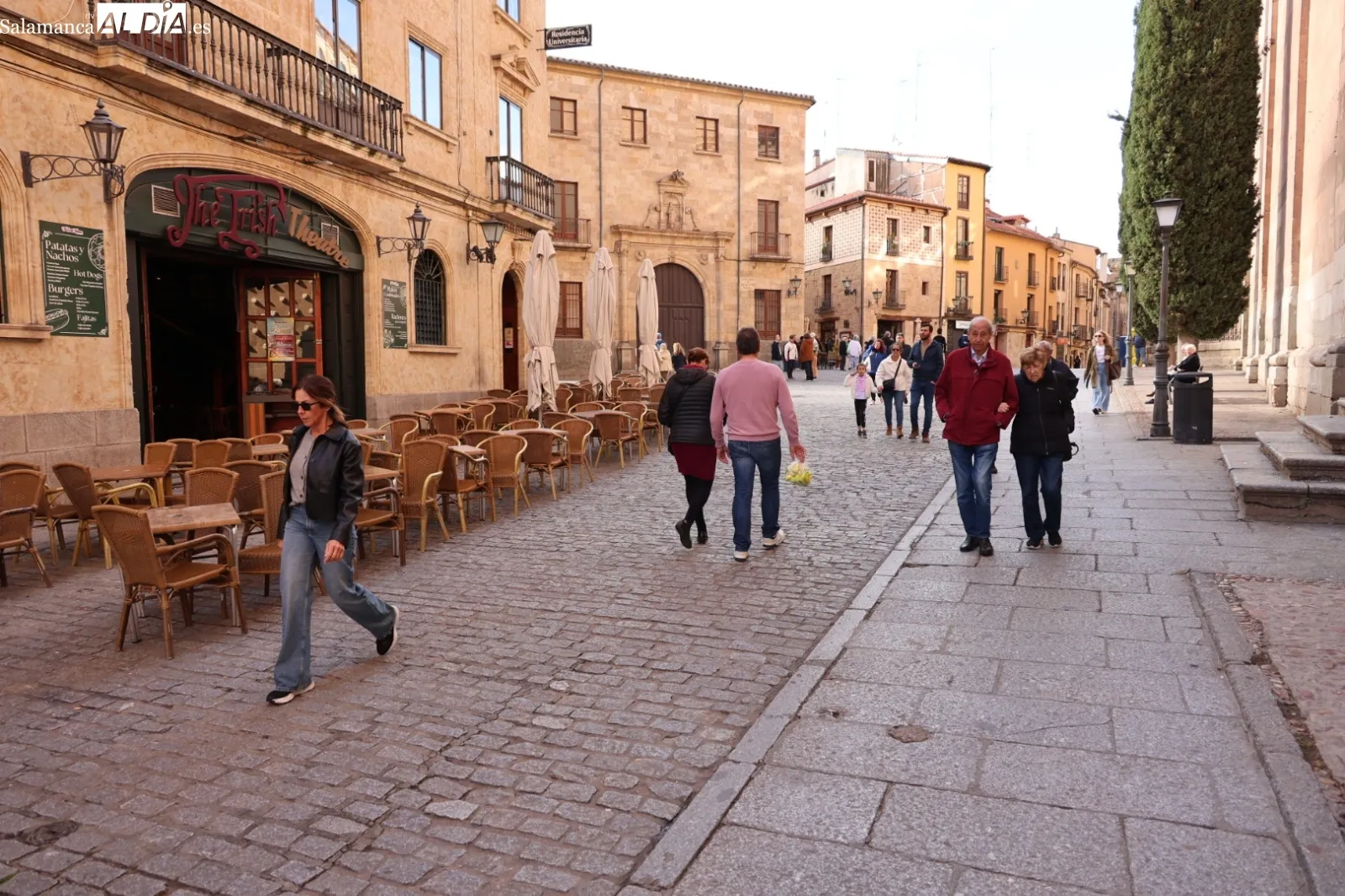 Ambiente el domingo en el centro de Salamanca | Fotos: David Sañudo