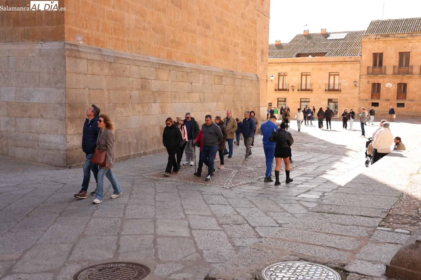 Ambiente el domingo en el centro de Salamanca | Fotos: David Sañudo