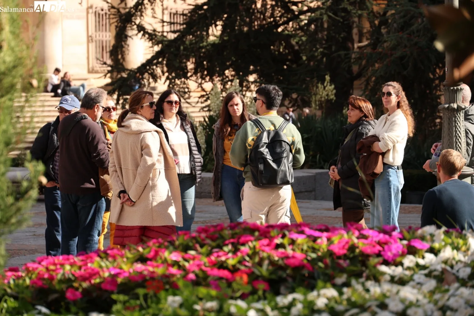 Ambiente el domingo en el centro de Salamanca | Fotos: David Sañudo