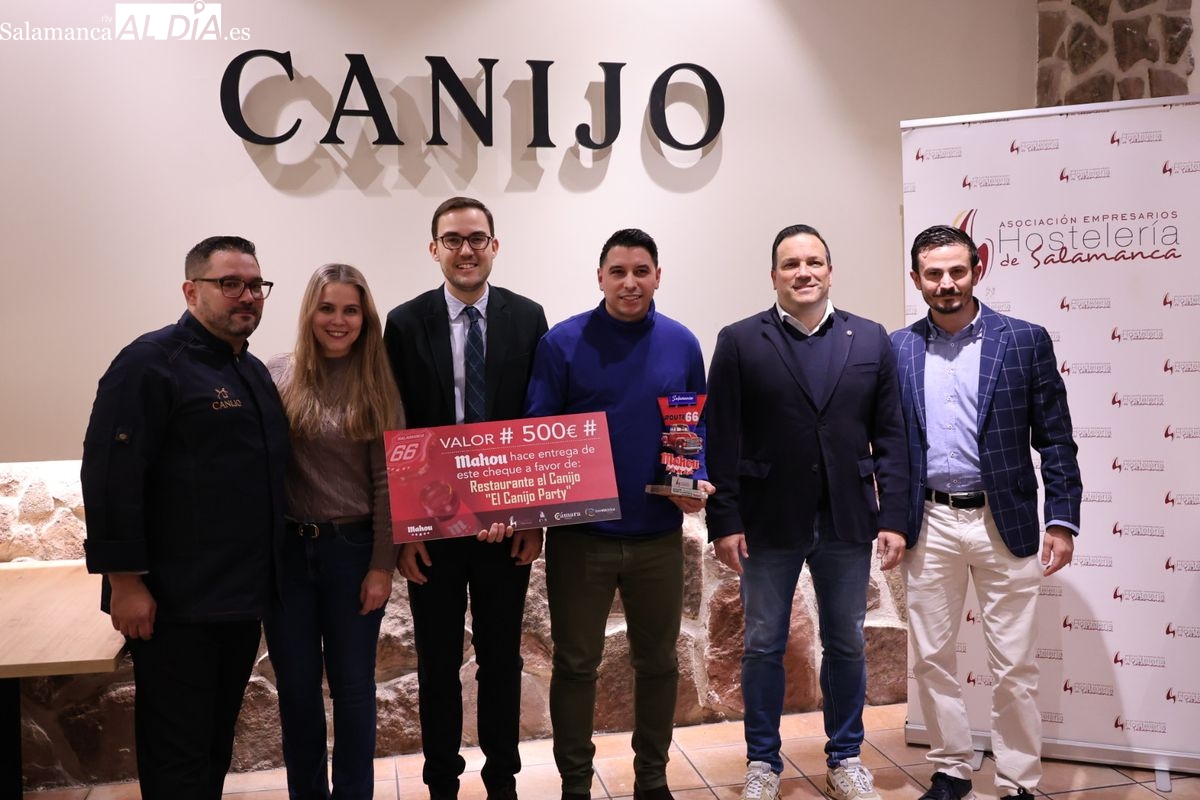 El restaurante El Canijo recibe el premio a la mejor tapa de la Ruta 66 por su propuesta Canijo Party