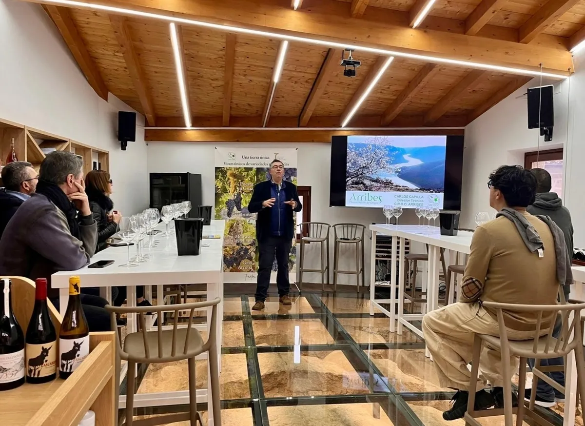 Visita a la bodega Pascual Fernández - Frontera Natural