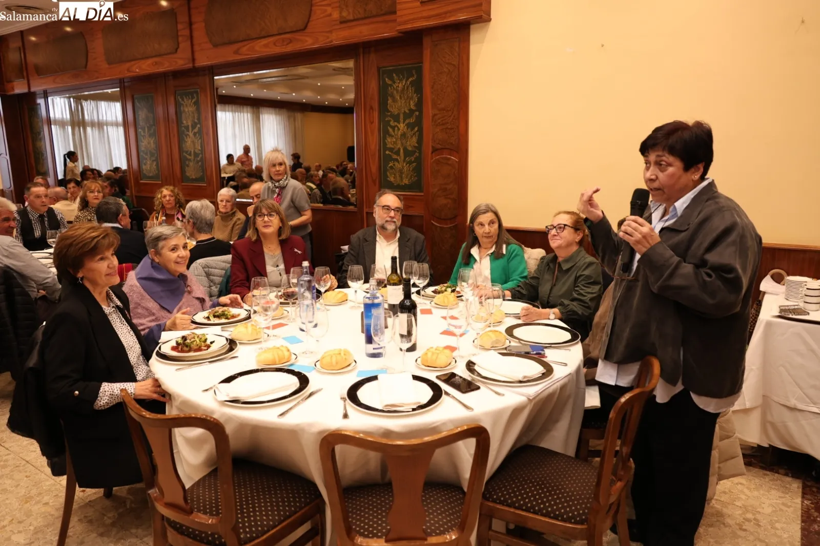 Comida Asociación Parkinson Salamanca | FOTOS: David Sañudo