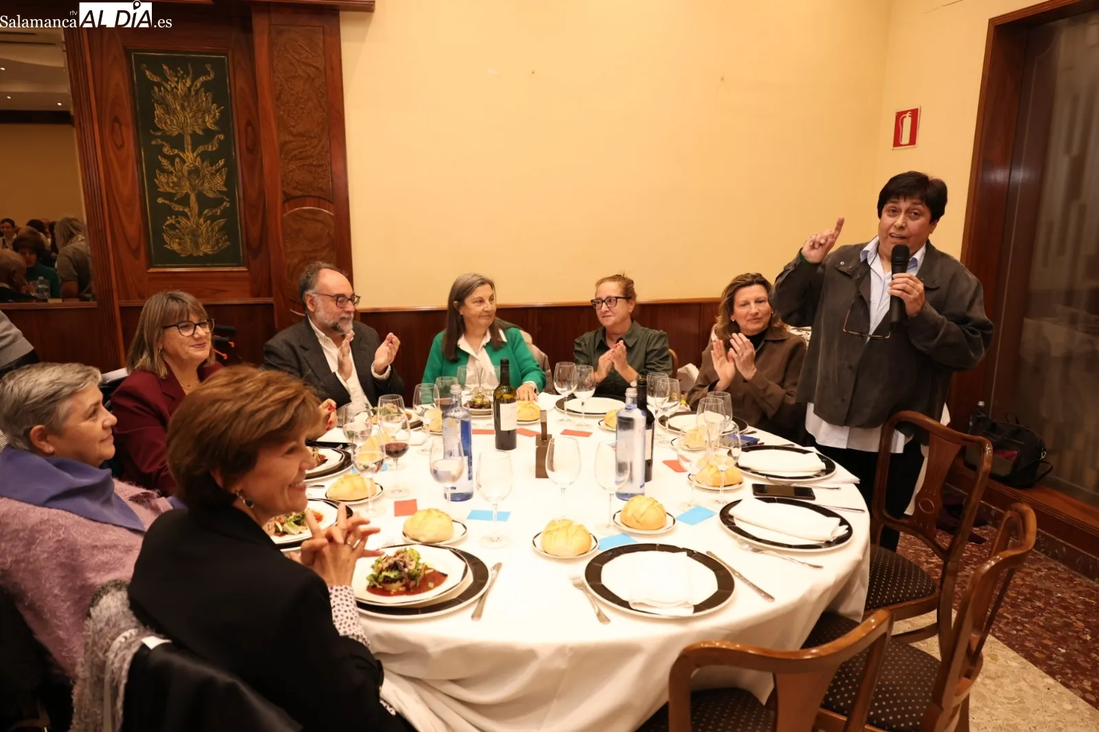 Comida Asociación Parkinson Salamanca | FOTOS: David Sañudo